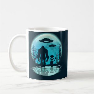 Bigfoot Alien UFO Disclosure Conspiracy Gift Coffee Mug