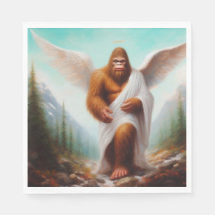 Bigfoot Angel Napkin
