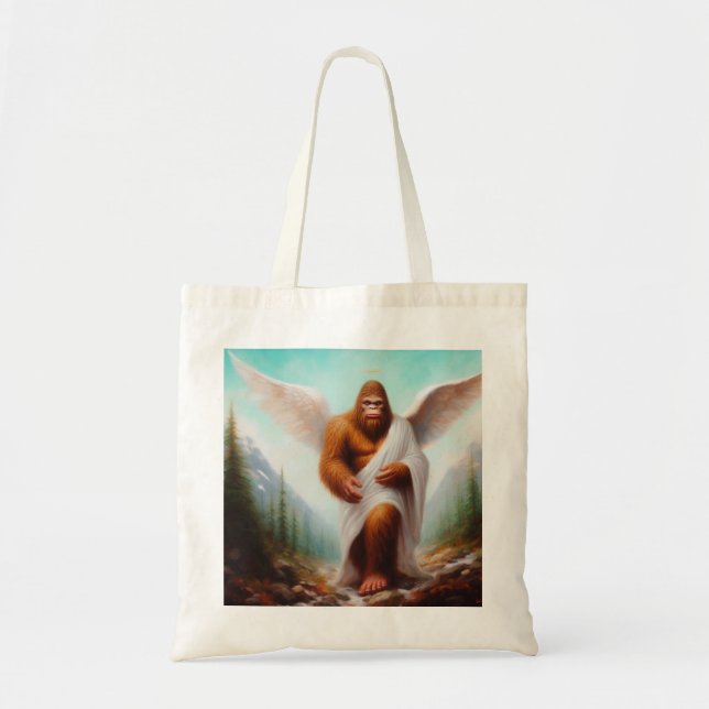 Bigfoot Angel Tote Bag (Front)
