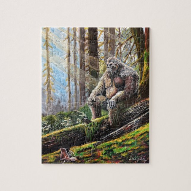 Bigfoot at Rest Jigsaw Puzzle (Vertical)