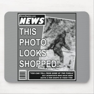 Bigfoot Bamboozlement Mouse Pad