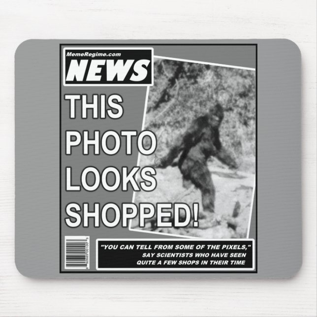 Bigfoot Bamboozlement Mouse Pad (Front)