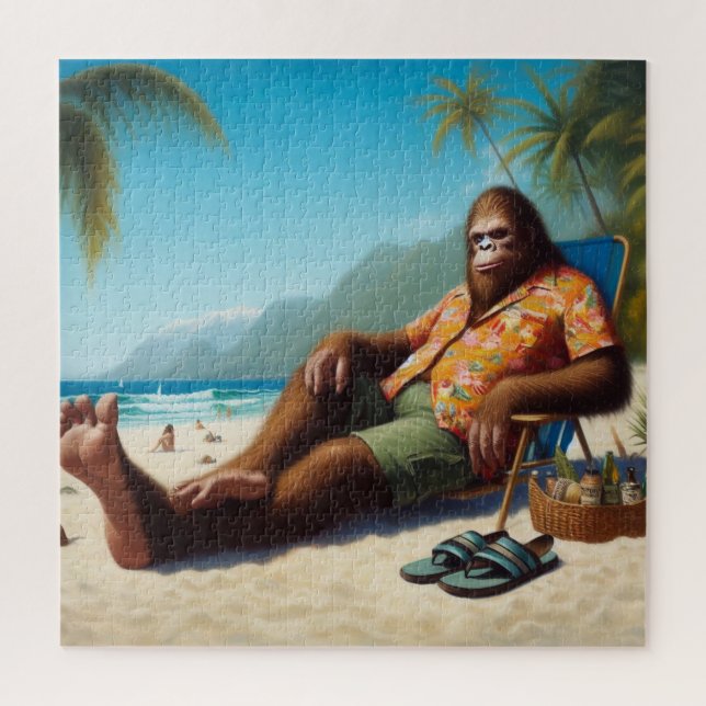Bigfoot Beach Jigsaw Puzzle (Vertical)