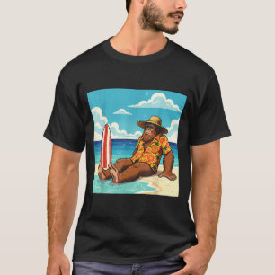 Bigfoot beach surfboard  T-Shirt