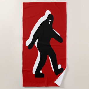 Bigfoot Beach Towel