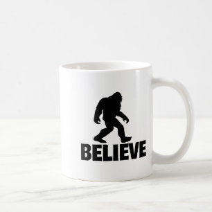 Bigfoot Believe Funny Believe Bigfoot Coffee Mug