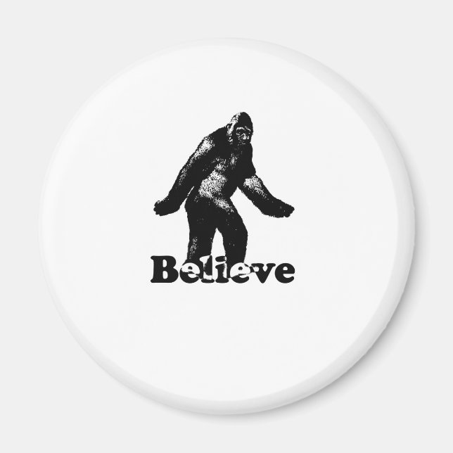 Bigfoot Believe Magnet (Front)