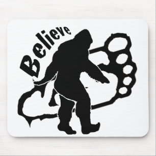 Bigfoot Believe Mouse Pad