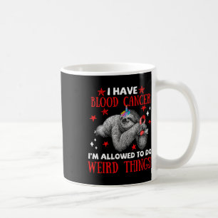 Bigfoot Blood Cancer Awareness Apparel I Allow To Coffee Mug