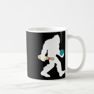 Bigfoot Bowling Funny Sport Lane Sasquatch Bowler Coffee Mug