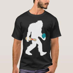 Bigfoot Bowling Funny Sport Lane Sasquatch Bowler T-Shirt