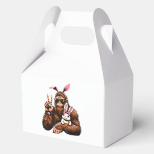 Bigfoot Bunny Funny Easter Day Sasquatch Favour Box