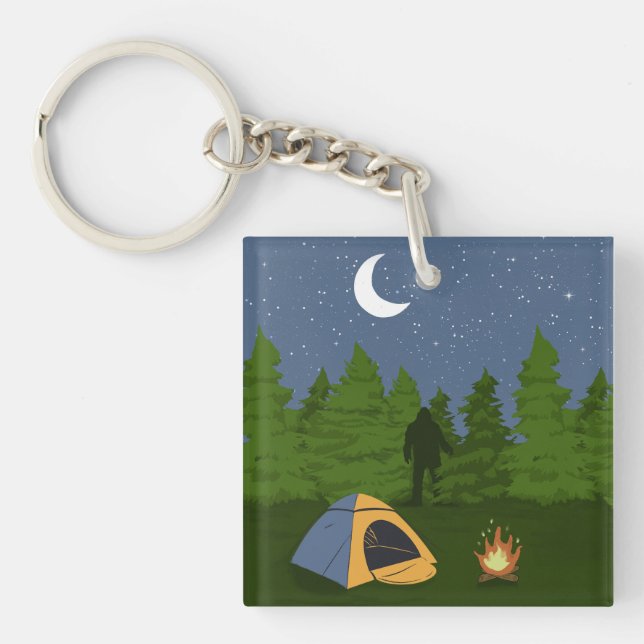 BigFoot Camping  Key Ring (Front)