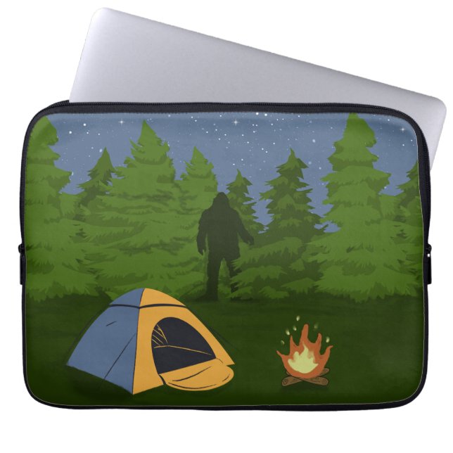 BigFoot Camping  Laptop Sleeve (Front)