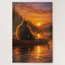 Bigfoot Canoe sunset reverie