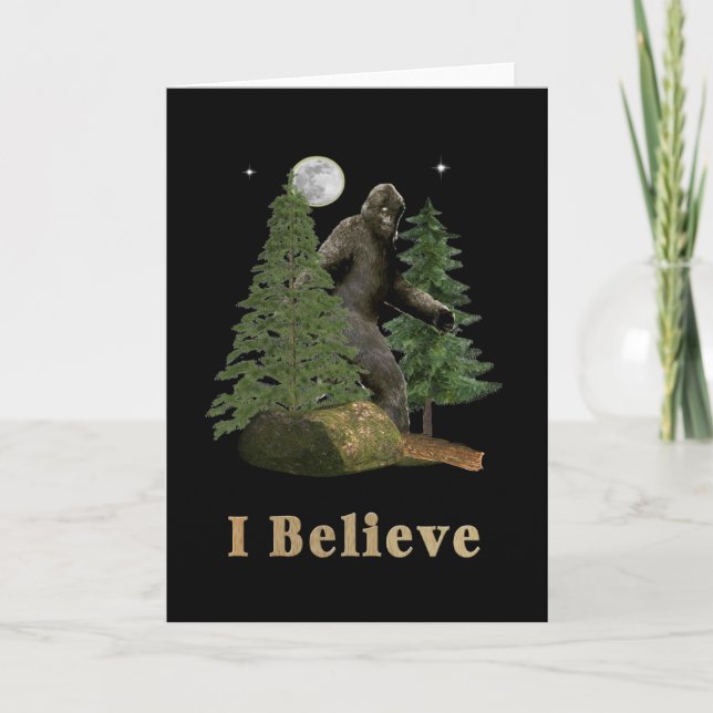 Bigfoot Card (Front)