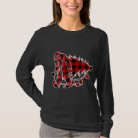 Bigfoot Carrying Christmas Tree Sasquatch Believer