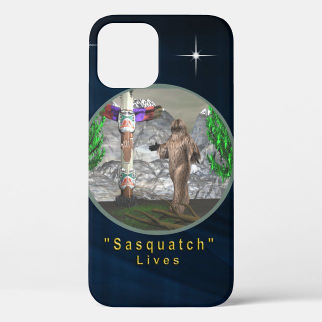 Bigfoot Case-Mate iPhone Case (Back)