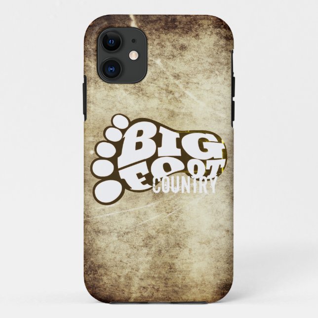 Bigfoot Case-Mate iPhone Case (Back)