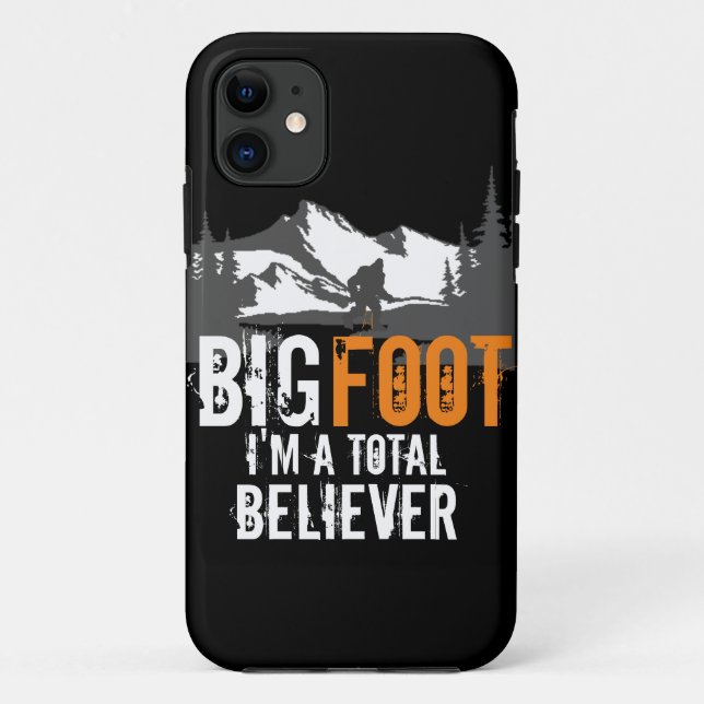 Bigfoot Case-Mate iPhone Case (Back)