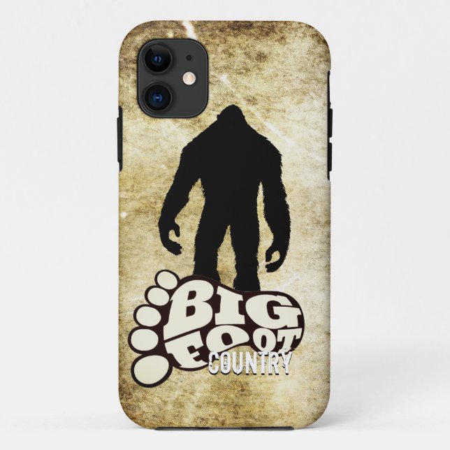 Bigfoot Case-Mate iPhone Case (Back)
