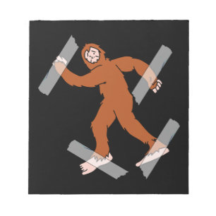 Bigfoot Caught on Tape Notepad