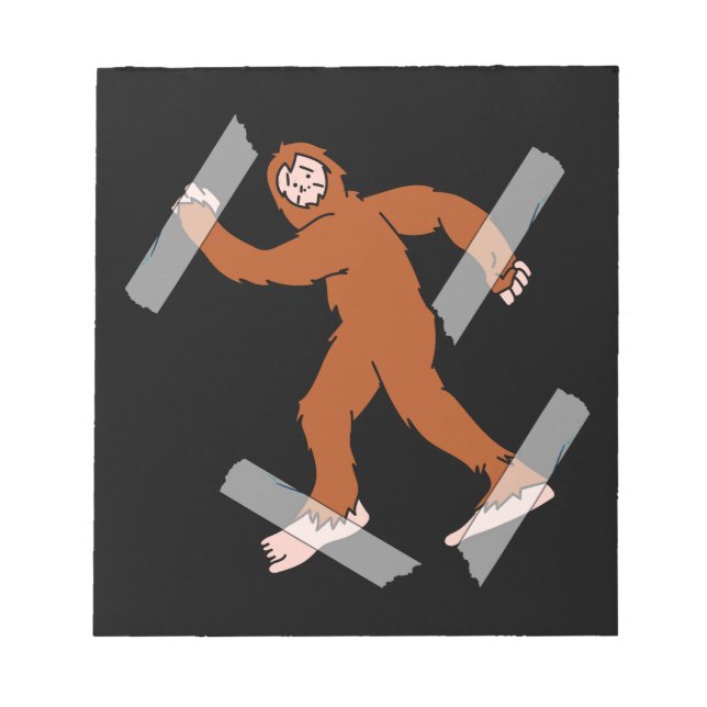 Bigfoot Caught on Tape Notepad (Front)