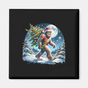 Bigfoot Christmas Holiday Sasquatch Xmas 1 Magnet
