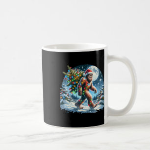 Bigfoot Christmas Holiday Sasquatch Xmas Coffee Mug