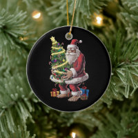 Bigfoot Christmas Tree Lights Xmas Sasquatch Lover