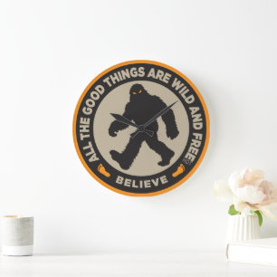 Bigfoot Clock