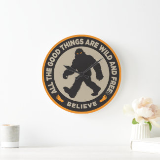 Bigfoot Clock