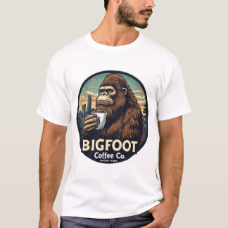 Bigfoot Coffee Co. Portland Oregon T-Shirt