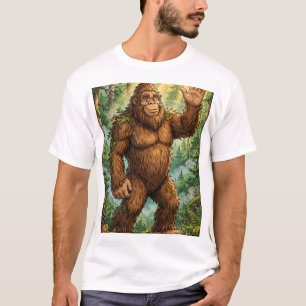Bigfoot Collectable Card Art Tee