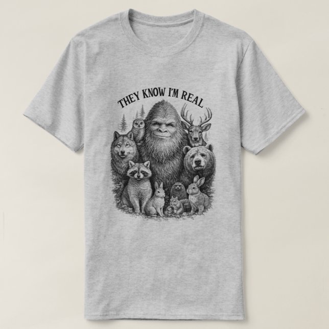 Bigfoot Country T-Shirt (Design Front)