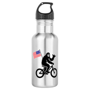 Bigfoot Cycling American Flag 532 Ml Water Bottle