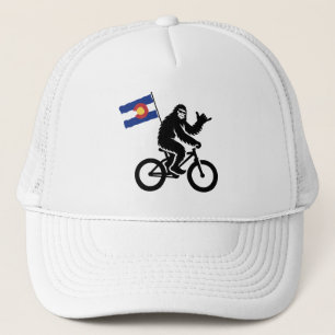 Bigfoot Cycling Colorado Flag Trucker Hat