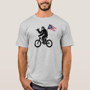 Bigfoot Cycling Ohio Flag T-Shirt