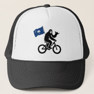 Bigfoot Cycling South Carolina Flag Trucker Hat