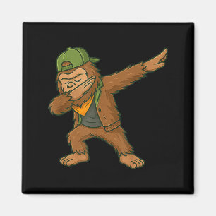 Bigfoot Dab Sasquatch Streetwear Funny Men Women K Magnet