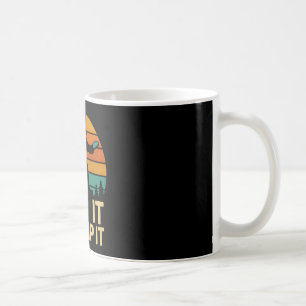 Bigfoot Disc Golf Retro Vintage Grip And Rip Throw Coffee Mug