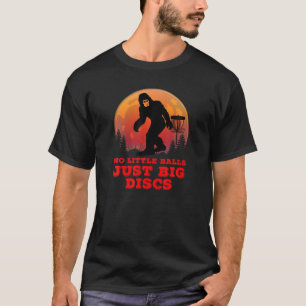 Bigfoot Disc Golf Sasquatch Chain Tosser Funny Big T-Shirt