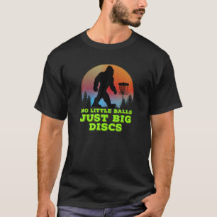 Bigfoot Disc Golf Sasquatch Chain Tosser Funny Big T-Shirt