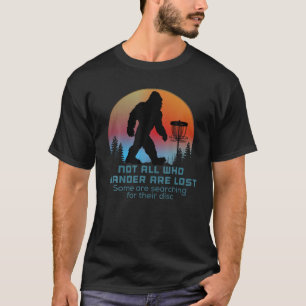 Bigfoot Disc Golf Sasquatch Chain Tosser Funny Big T-Shirt