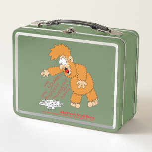 Bigfoot Dislikes Metal Lunch Box