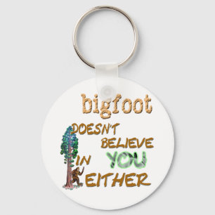 Bigfoot Doesn't Key Ring