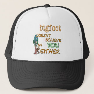 Bigfoot Doesn't Trucker Hat