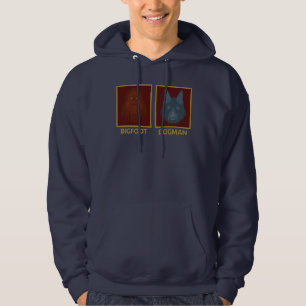Bigfoot & Dogman Men's Hoodie