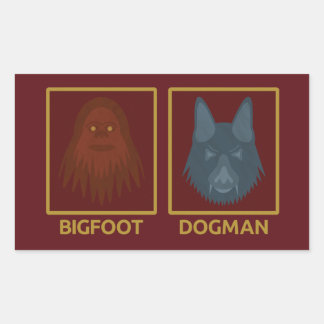 Bigfoot & Dogman Sticker