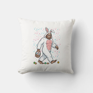 Bigfoot Easter Bunny Costume Funny Sasquatch Men W Cushion